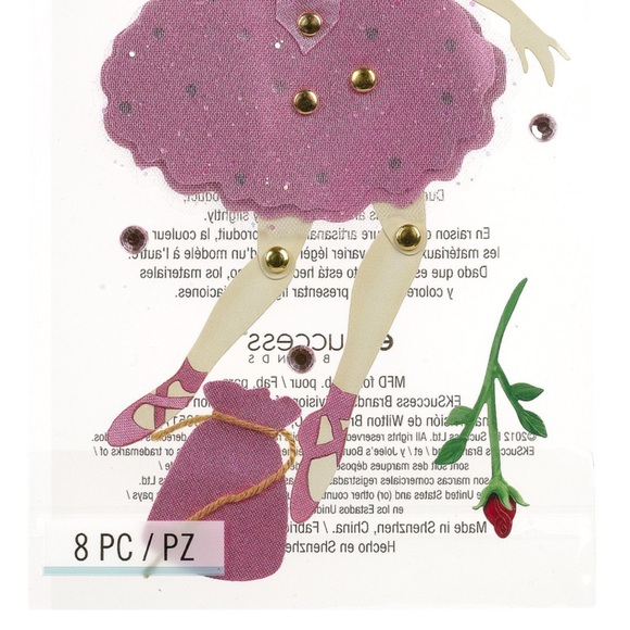 Jolee's Boutique Poseable Ballerina Dimensional Sticker - Picture 4 of 11